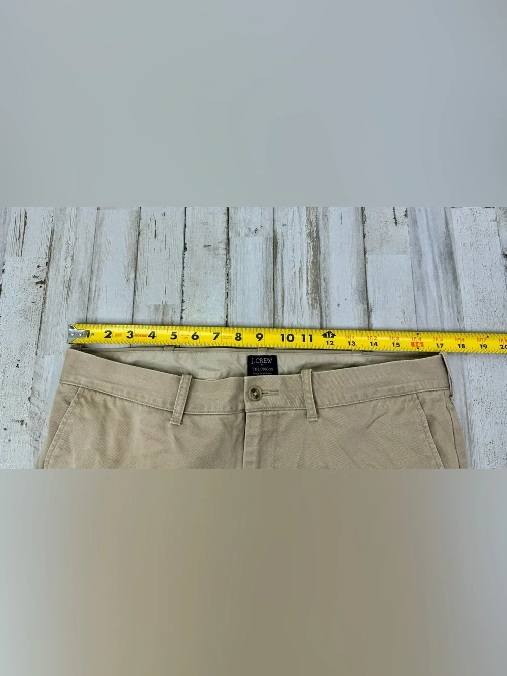 J Crew Chino Pants Mens 34x30 Tan Cotton Regular Fit